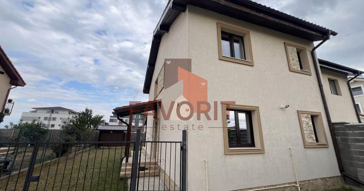 Duplex de vânzare cu 4 camere, mobilat în Giroc