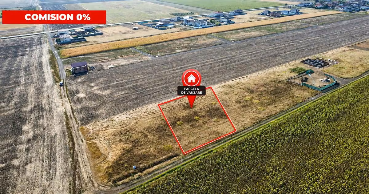 Teren Construcții intravilan de vânzare de 741 mp, în Sânandrei