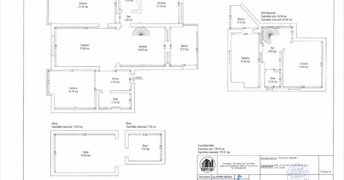 Apartament de vânzare cu 5 camere în zona Elisabetin, Timișoara