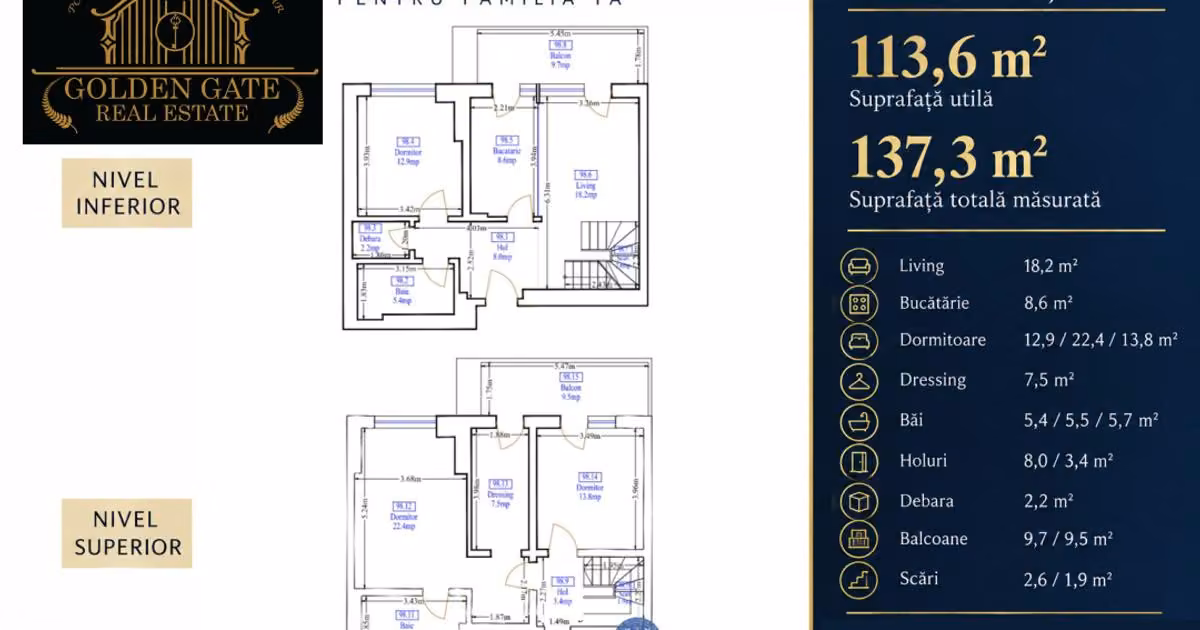 Apartament de vânzare cu 4 camere în zona Theodor Pallady, Sector 3