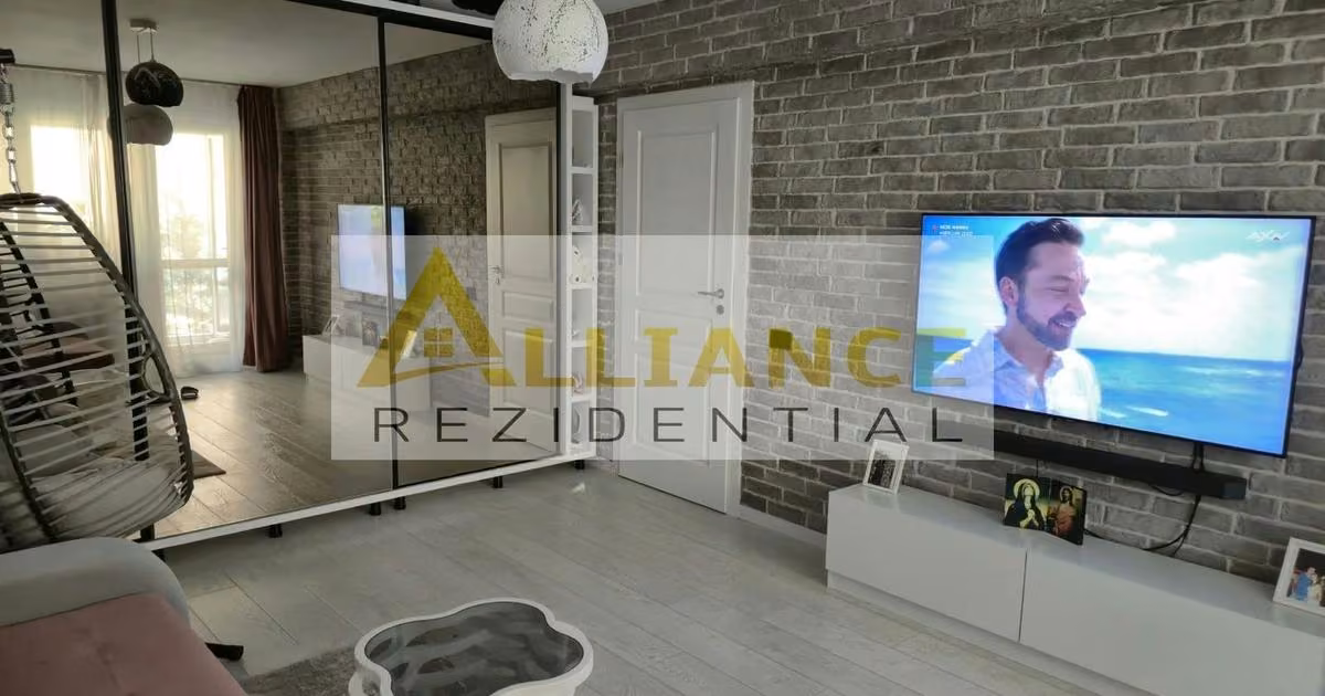 Apartament de vânzare cu 2 camere în Popești-Leordeni