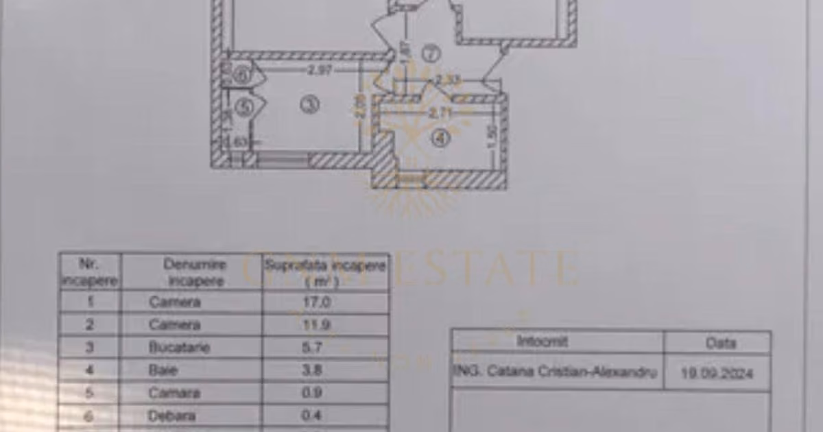 Apartament de vânzare cu 2 camere în zona Tineretului, Sector 4
