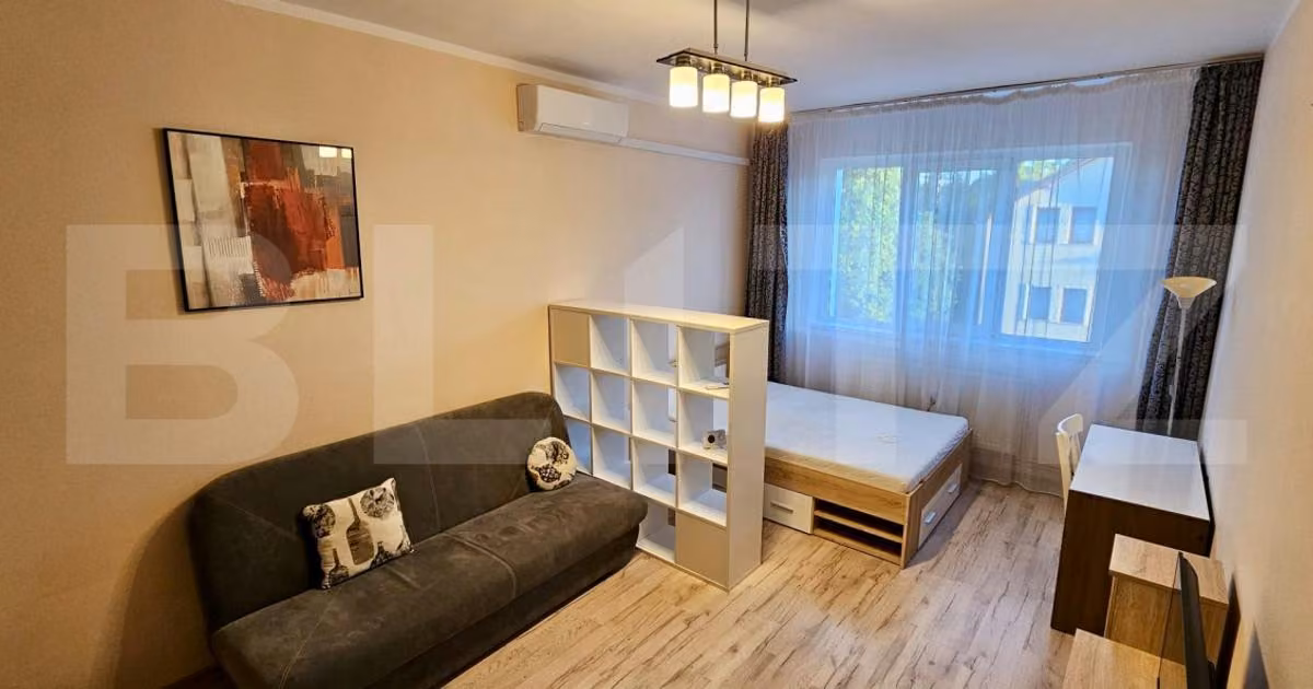 Garsonieră de vânzare, mobilată în zona Gruia, Cluj-Napoca