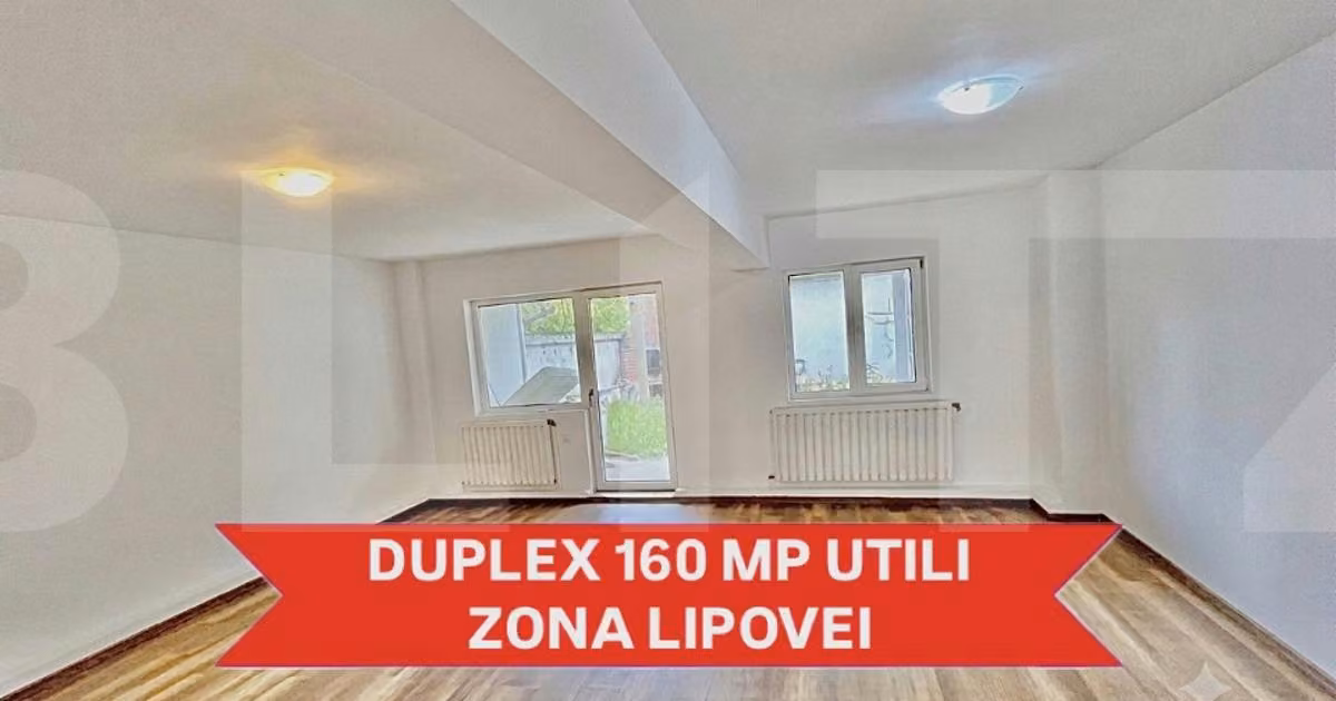 Duplex de vânzare cu 5 camere în zona Lipovei, Timișoara