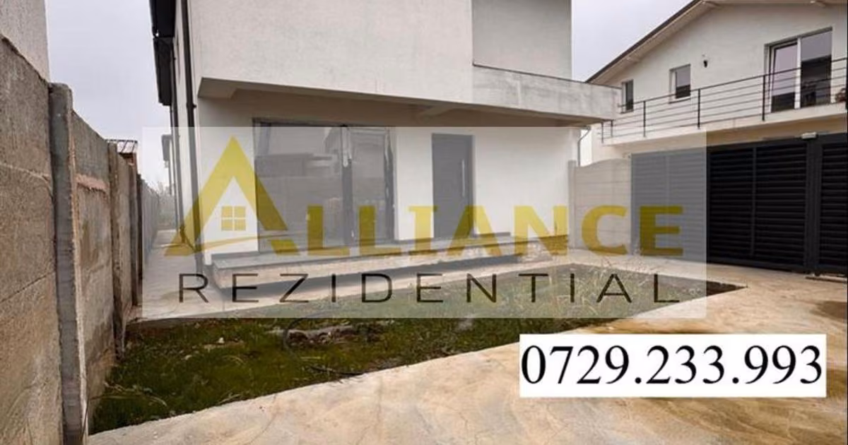 Duplex de vânzare cu 4 camere în Popești-Leordeni