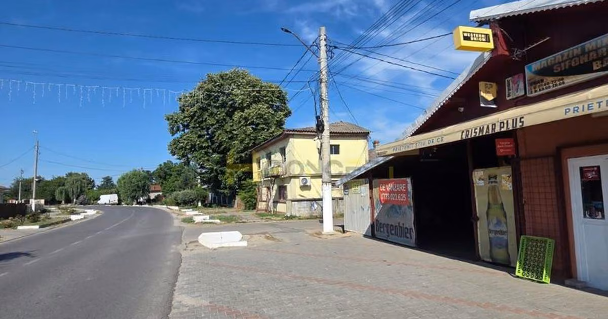 Spațiu comercial de vânzare de 450 mp, în Colibași