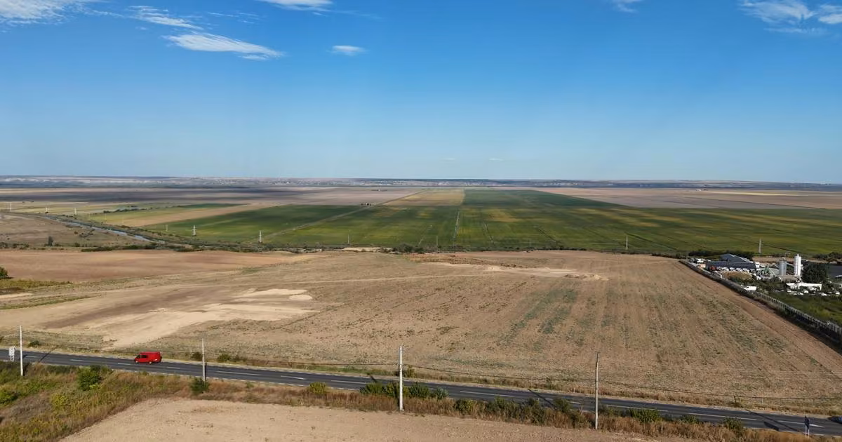 Teren agricol extravilan de vânzare de 82300 mp, în Tulucești