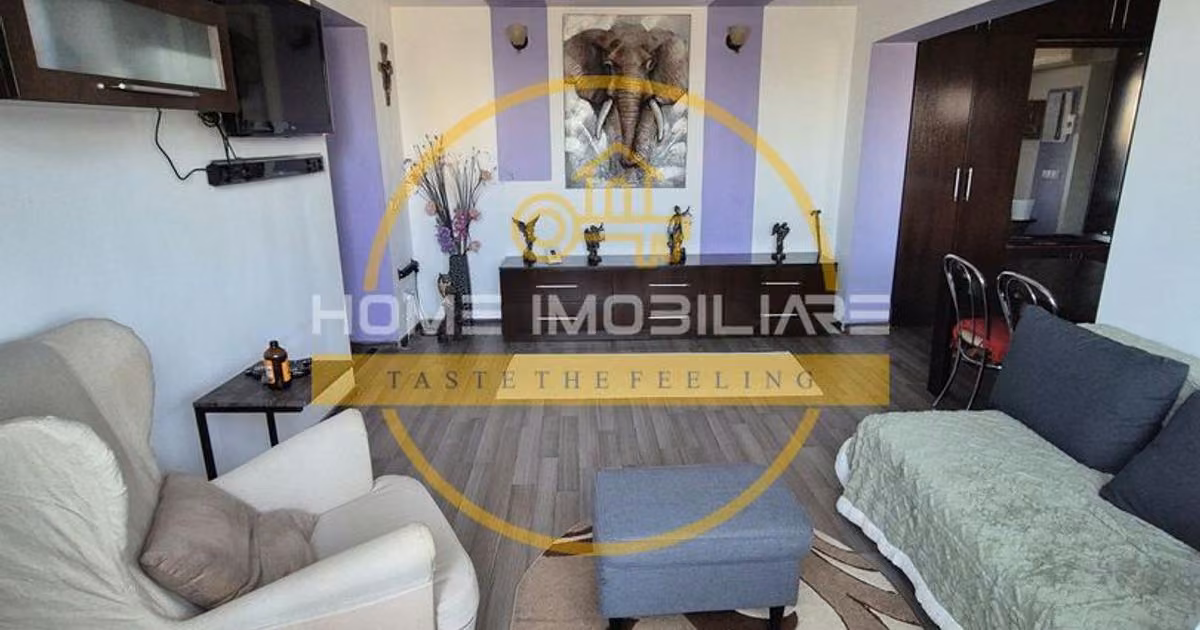 Apartament de vânzare cu 4 camere, mobilat în zona Tătărași, Iași