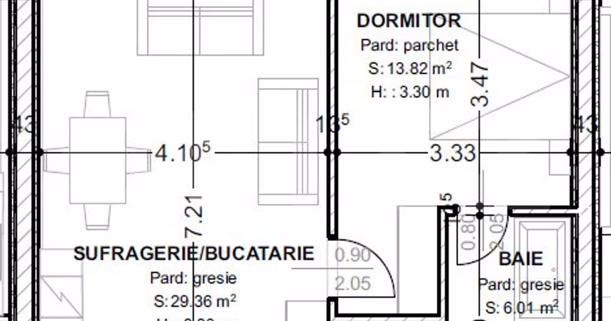 Apartament de vânzare cu 2 camere în zona Central, Timișoara