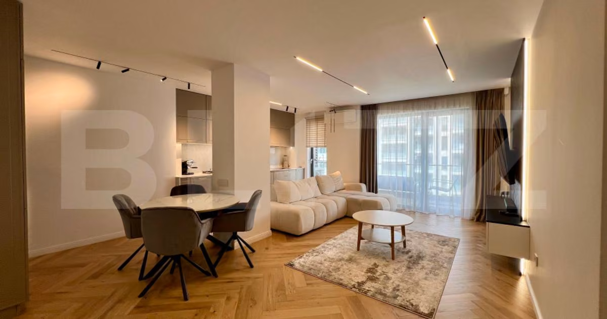 Apartament de vânzare cu 2 camere, mobilat în zona Bună Ziua, Cluj-Napoca