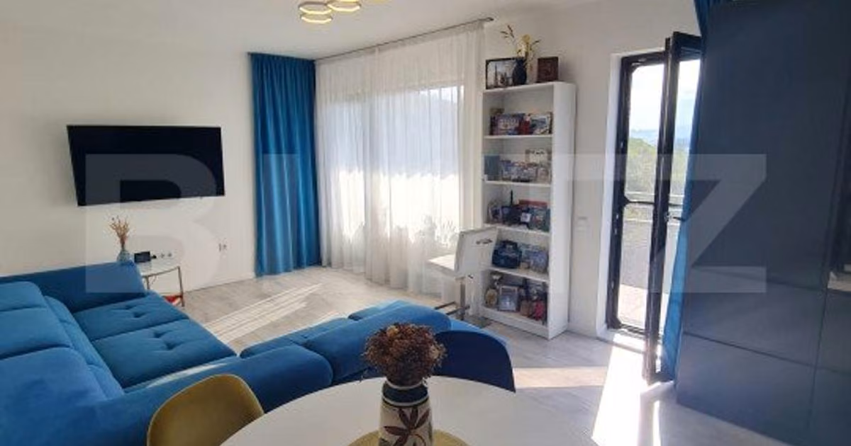 Apartament de vânzare cu 3 camere, mobilat în Florești