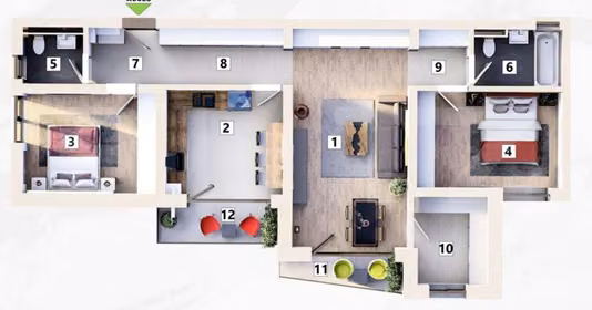 Apartament Circumvalațiunii
