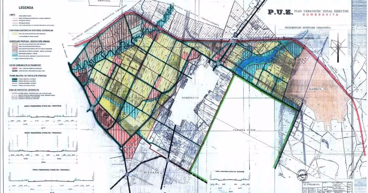 Teren Construcții intravilan de vânzare de 638 mp, în Dumbrăvița