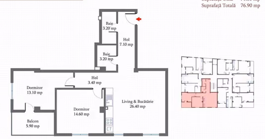Apartament Militari