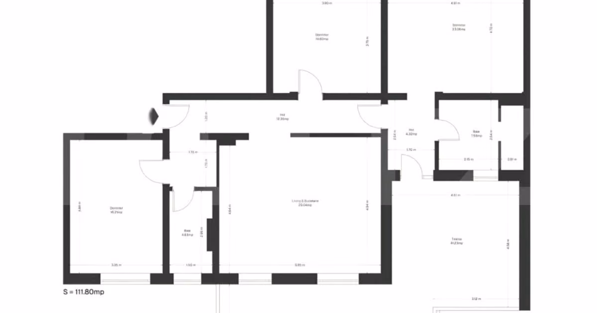 Apartament de vânzare cu 4 camere în zona Ghirodei, Timișoara