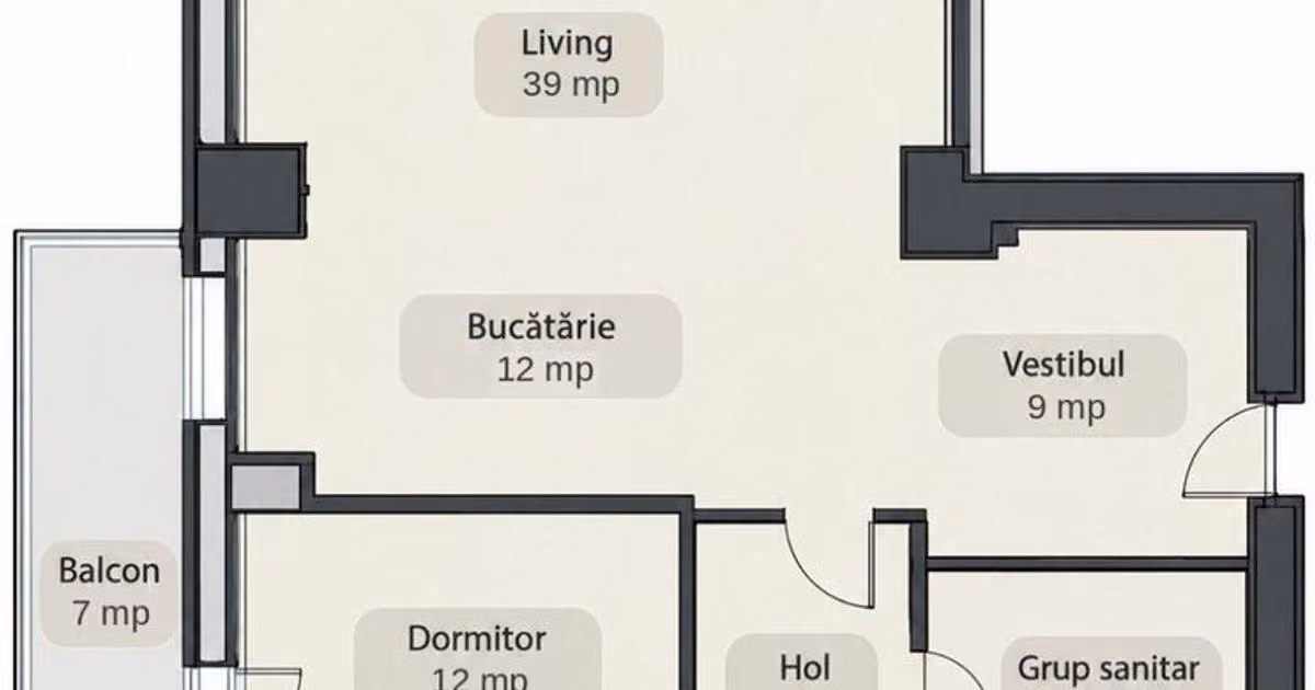 Apartament de vânzare cu 3 camere, mobilat în zona Pipera, Sector 1