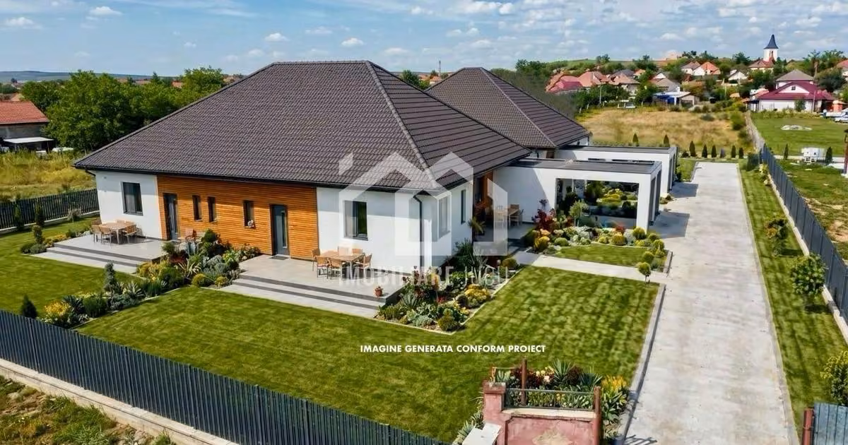 Teren Construcții intravilan de vânzare de 1753 mp, în Jucu de Sus