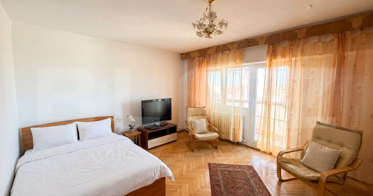 Garsonieră de vânzare, mobilată în zona Complex Studențesc, Timișoara