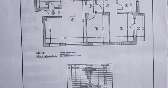 Apartament Popești-Leordeni