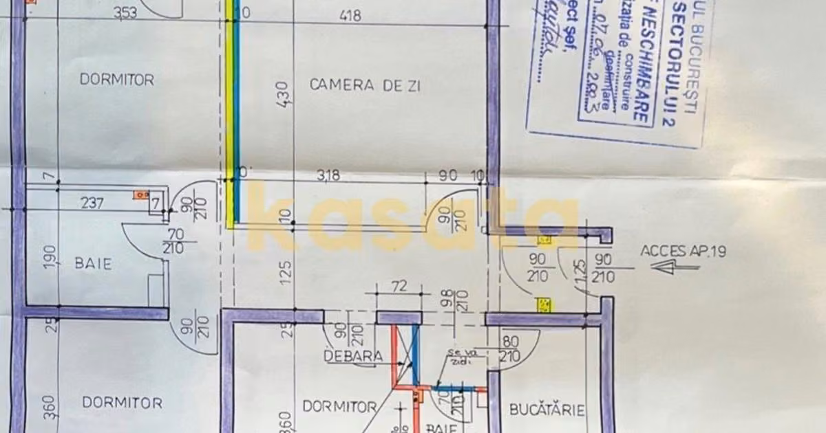 Apartament de vânzare cu 4 camere, mobilat în zona Iancului, Sector 2