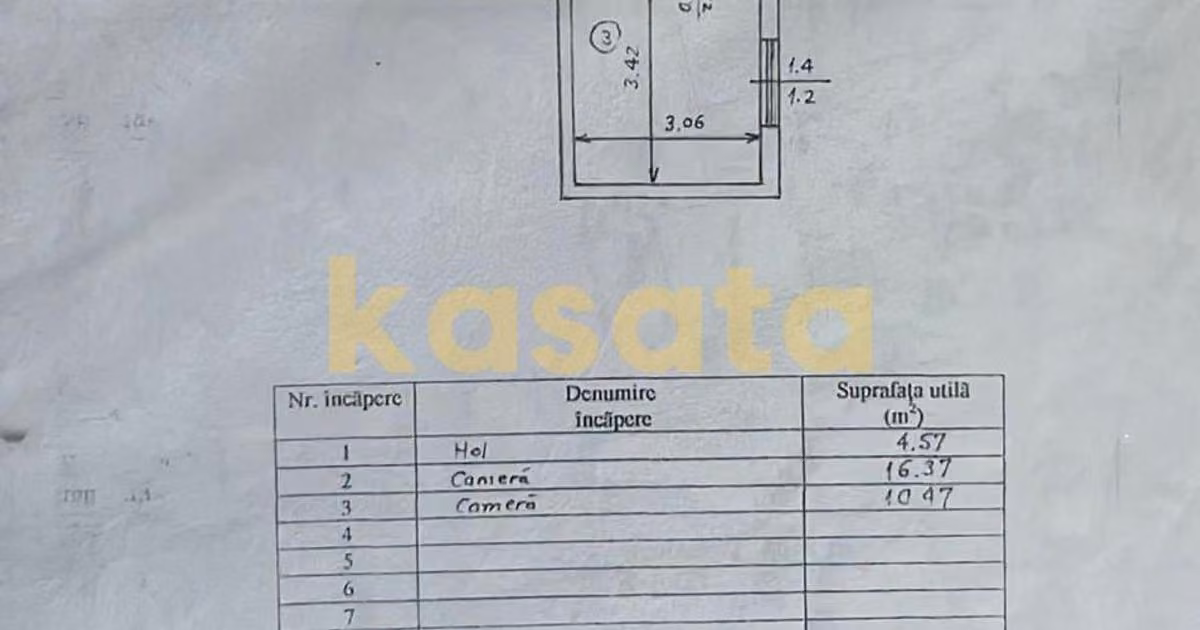 Apartament de vânzare cu 2 camere, mobilat în zona 1 Decembrie 1918, Sector 3