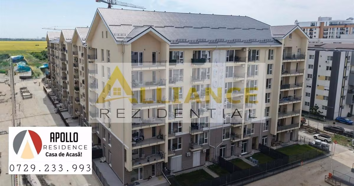 Apartament de vânzare cu 3 camere în Popești-Leordeni