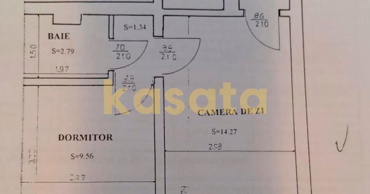 Apartament de vânzare cu 2 camere în zona 1 Decembrie 1918, Sector 3