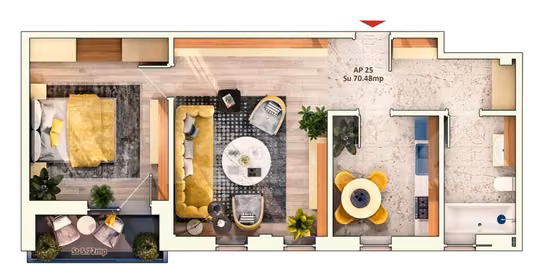 Apartament Mărăști