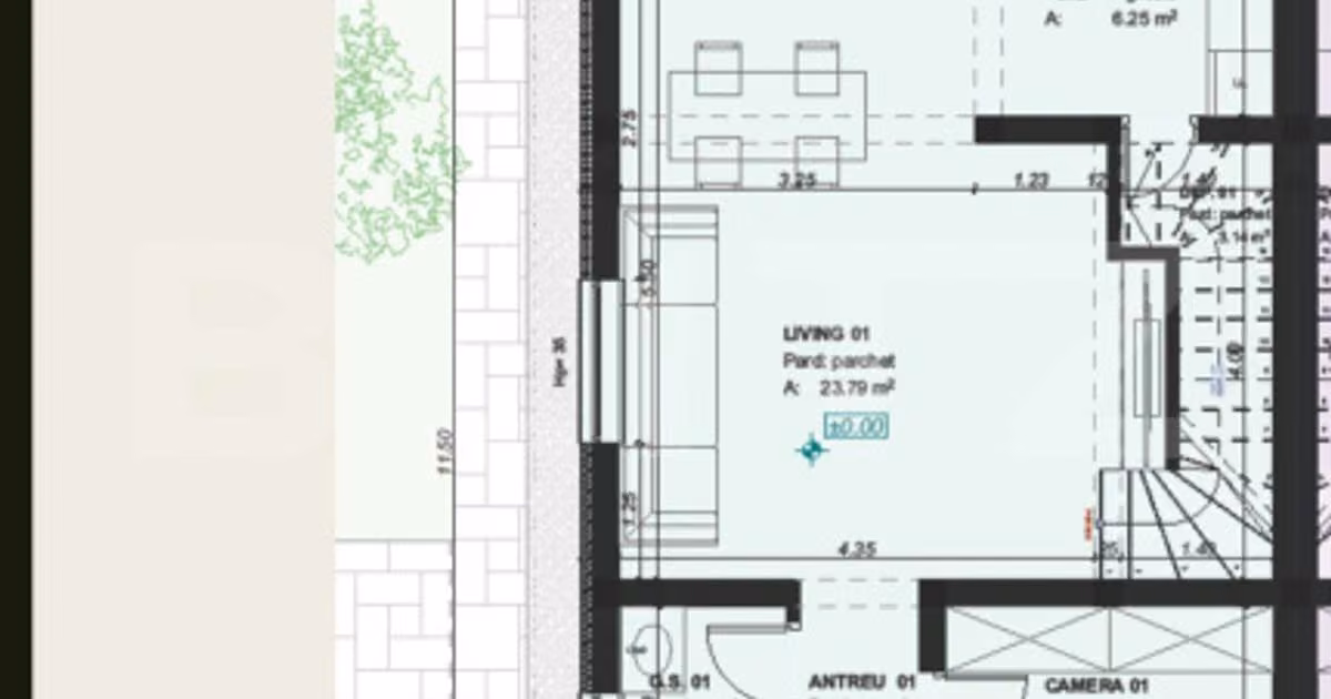 Duplex de vânzare cu 3 camere în Sânandrei