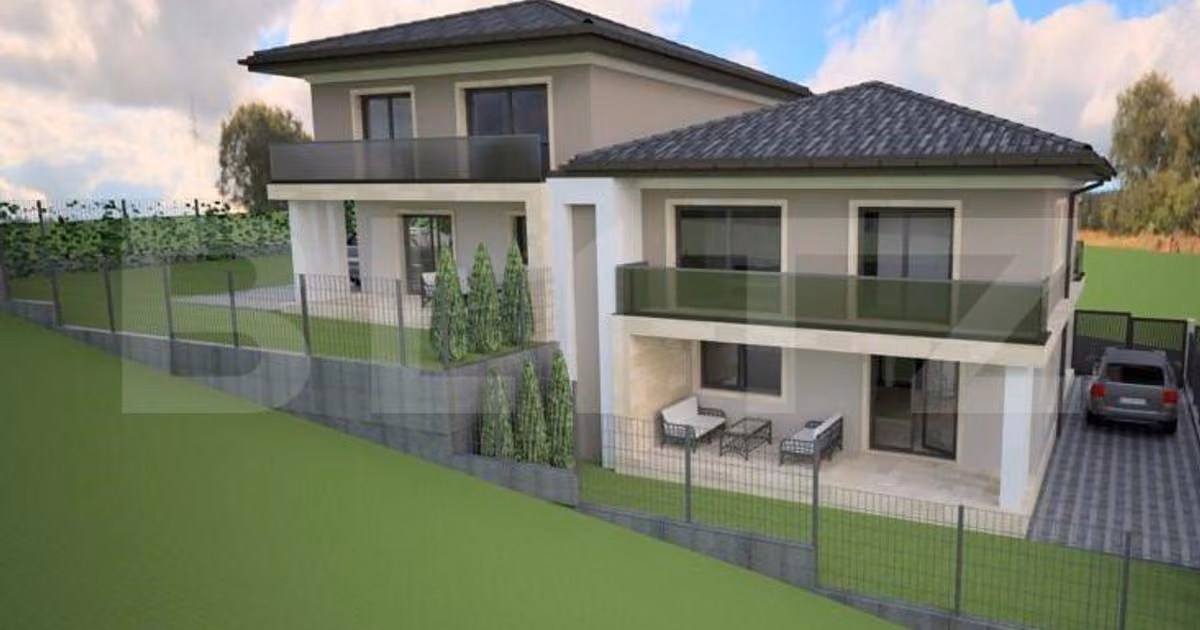 Duplex de vânzare cu 6 camere în Luna de Sus