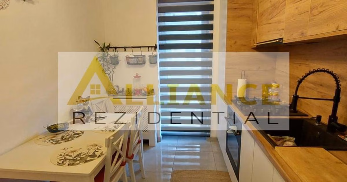 Apartament de vânzare cu 2 camere, mobilat în Popești-Leordeni