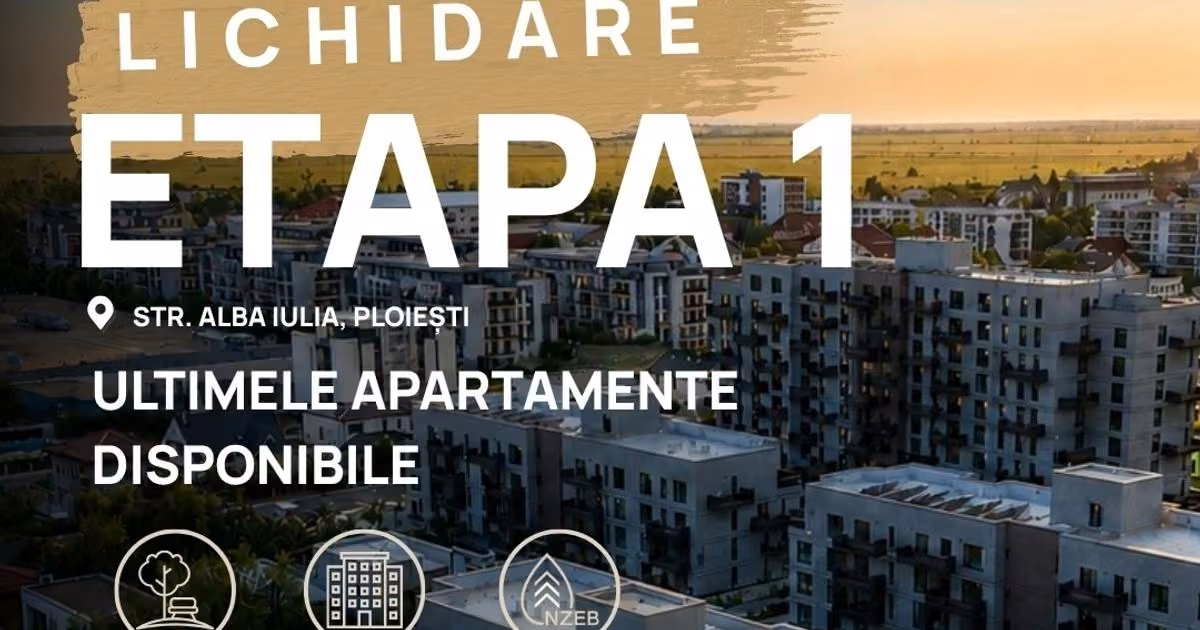 Apartament de vânzare cu 3 camere în zona Albert, Ploiești