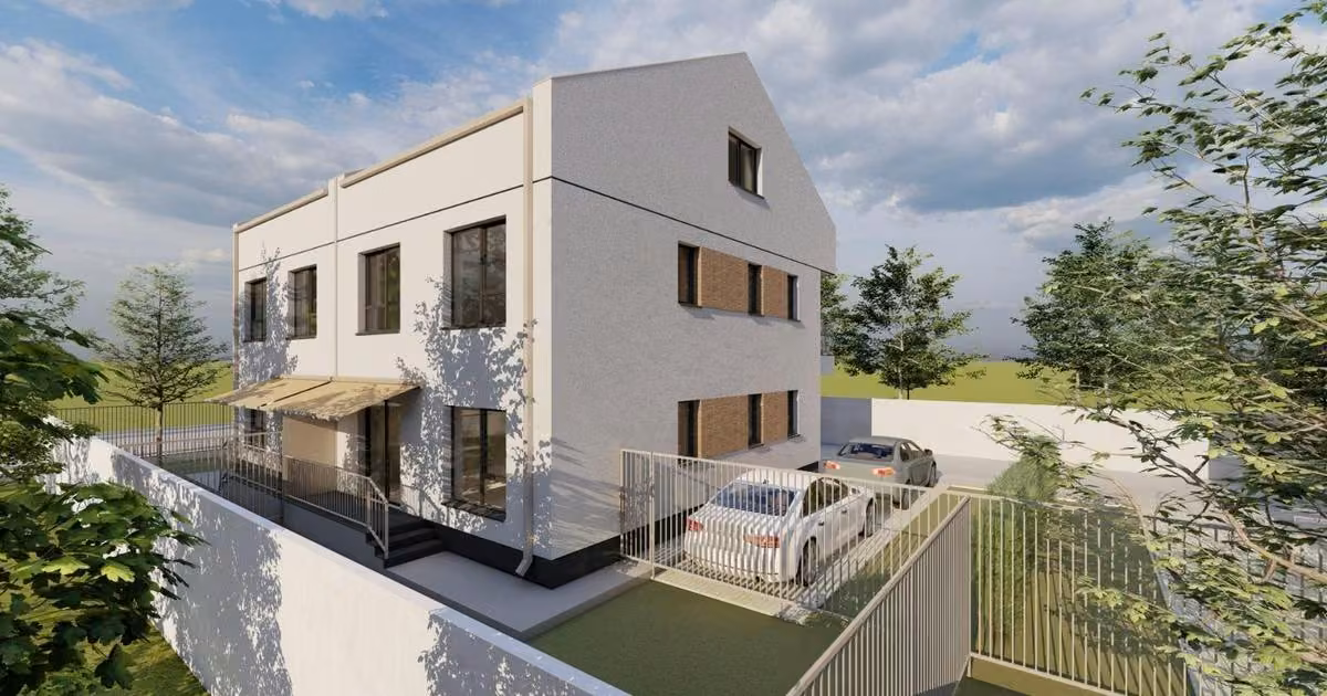 Duplex de vânzare cu 4 camere în Popești-Leordeni