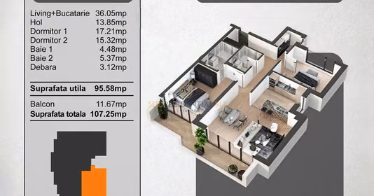 Apartament Unirii