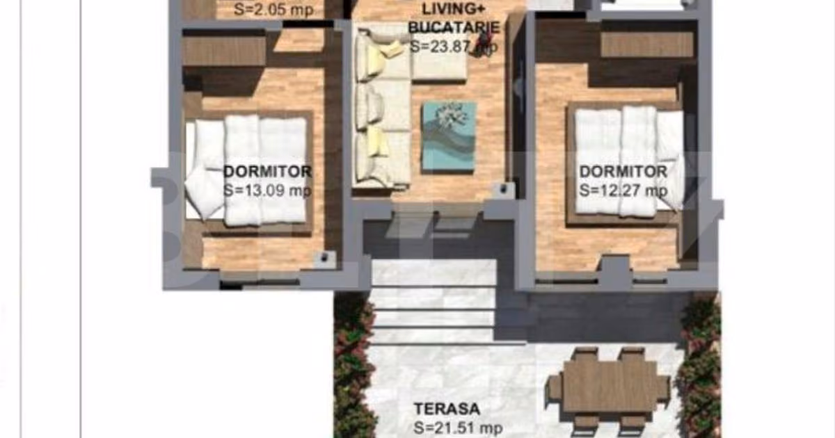 Apartament de vânzare cu 3 camere în zona Torontalului, Timișoara