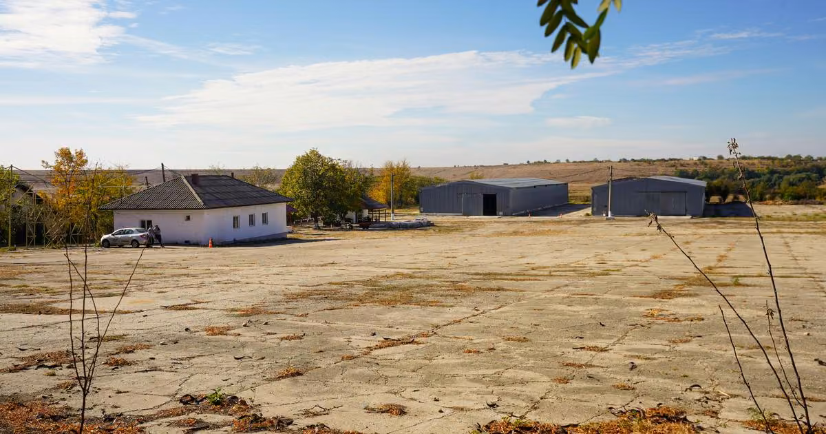 Spațiu industrial de vânzare 2426 mp în Ghimpați
