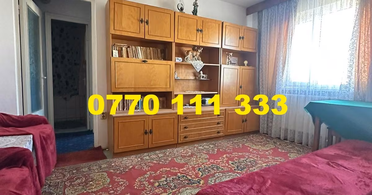 Apartament de vânzare cu 2 camere, mobilat în zona Obor, Brăila
