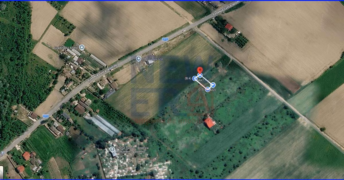 Teren Construcții intravilan de vânzare de 477 mp, în Gruiu