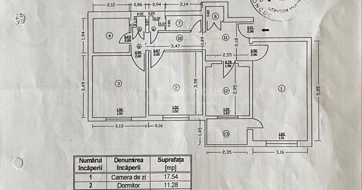 Apartament de vânzare cu 3 camere în zona Sebastian, Sector 5