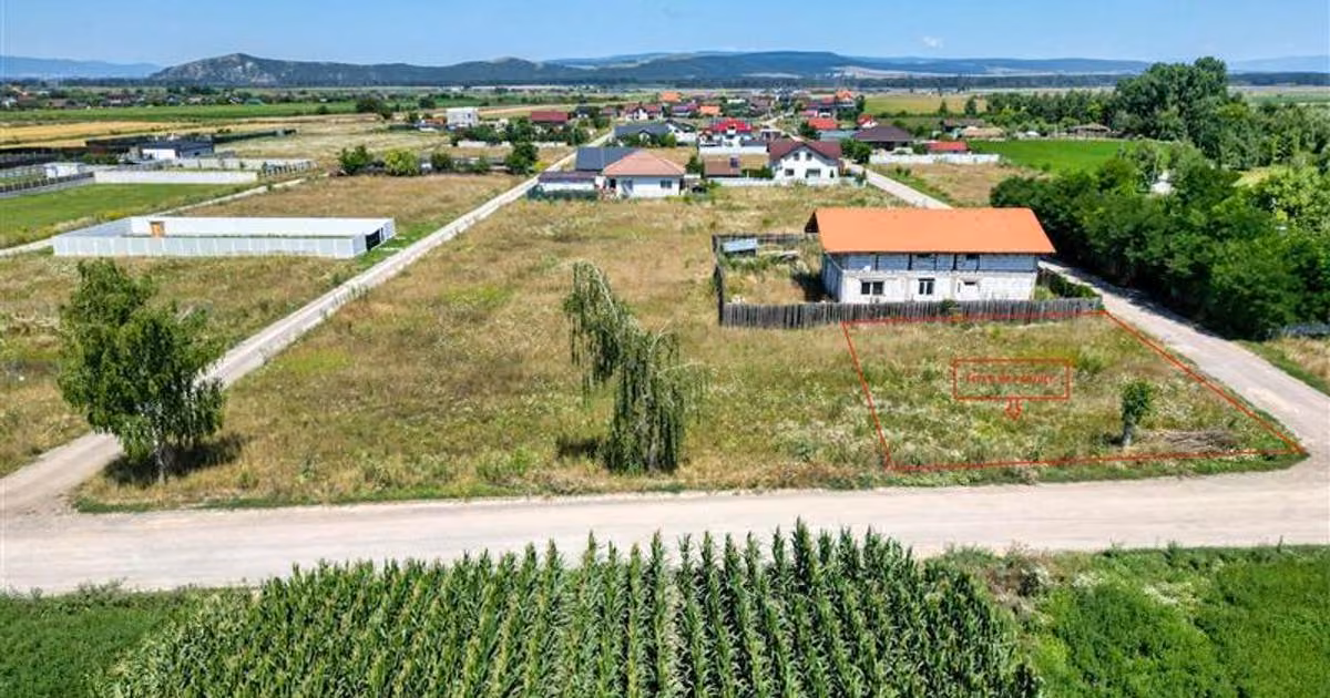 Teren Construcții intravilan de vânzare de 400 mp, în Hărman