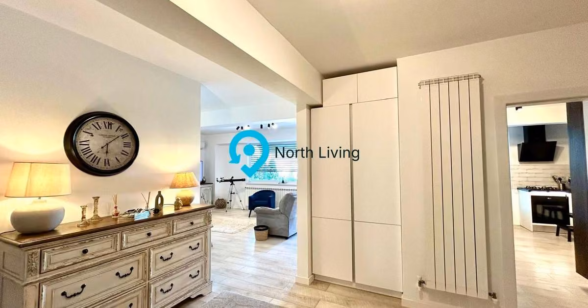Penthouse de vânzare cu 3 camere, mobilat în zona Titan, Sector 3