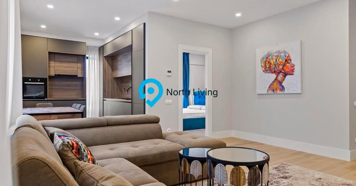 Apartament de vânzare cu 2 camere, mobilat în Voluntari