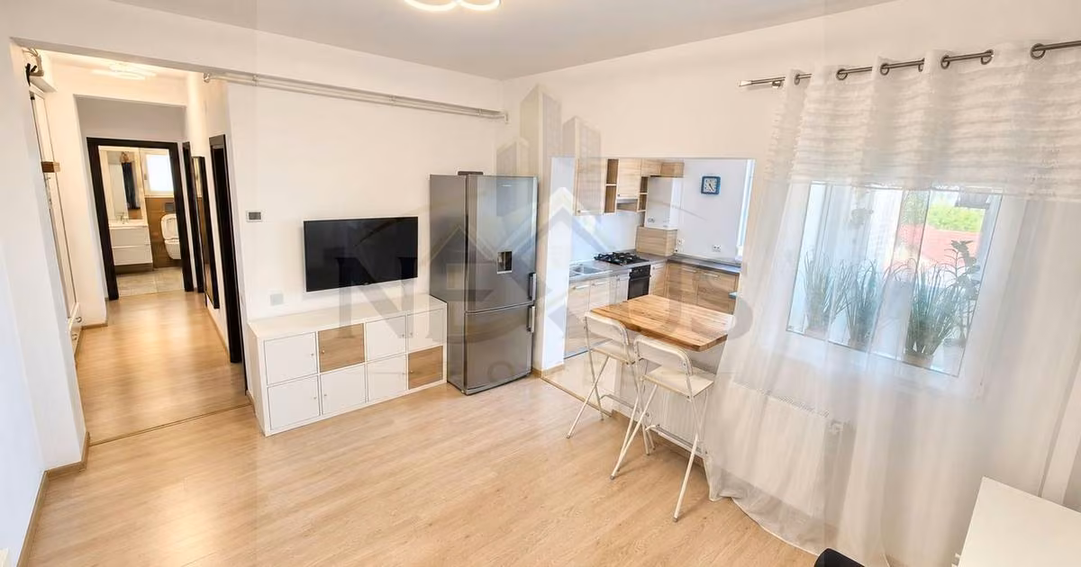 Apartament de vânzare cu 3 camere, mobilat în Popești-Leordeni
