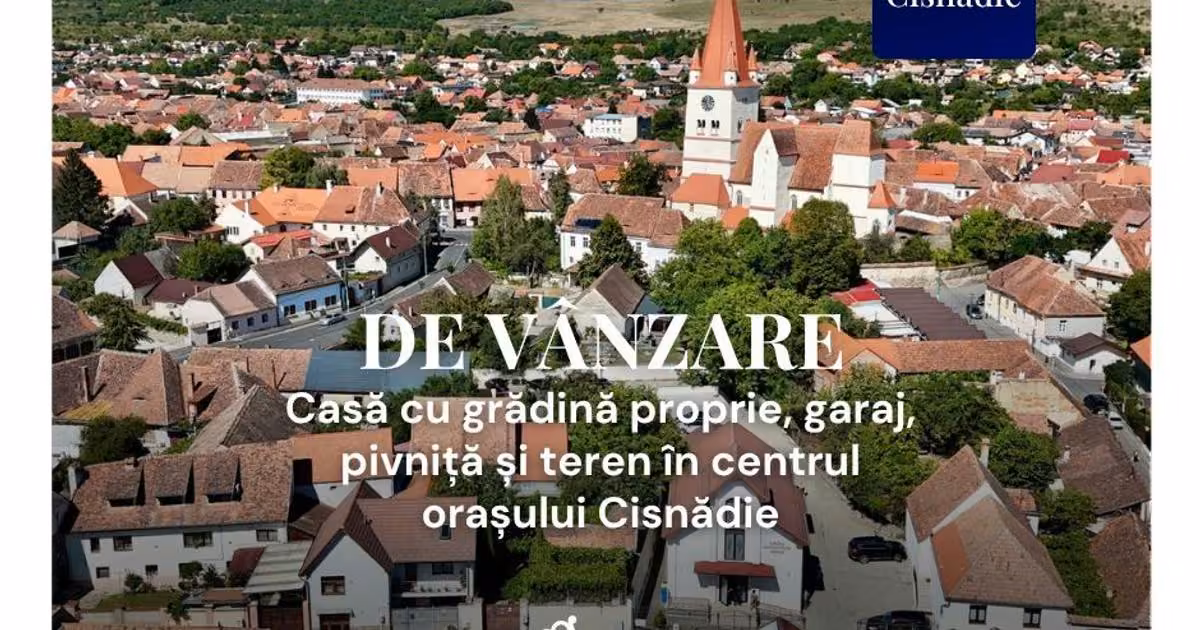 Casă individuală de vânzare cu 3 camere, mobilată în Cisnădie