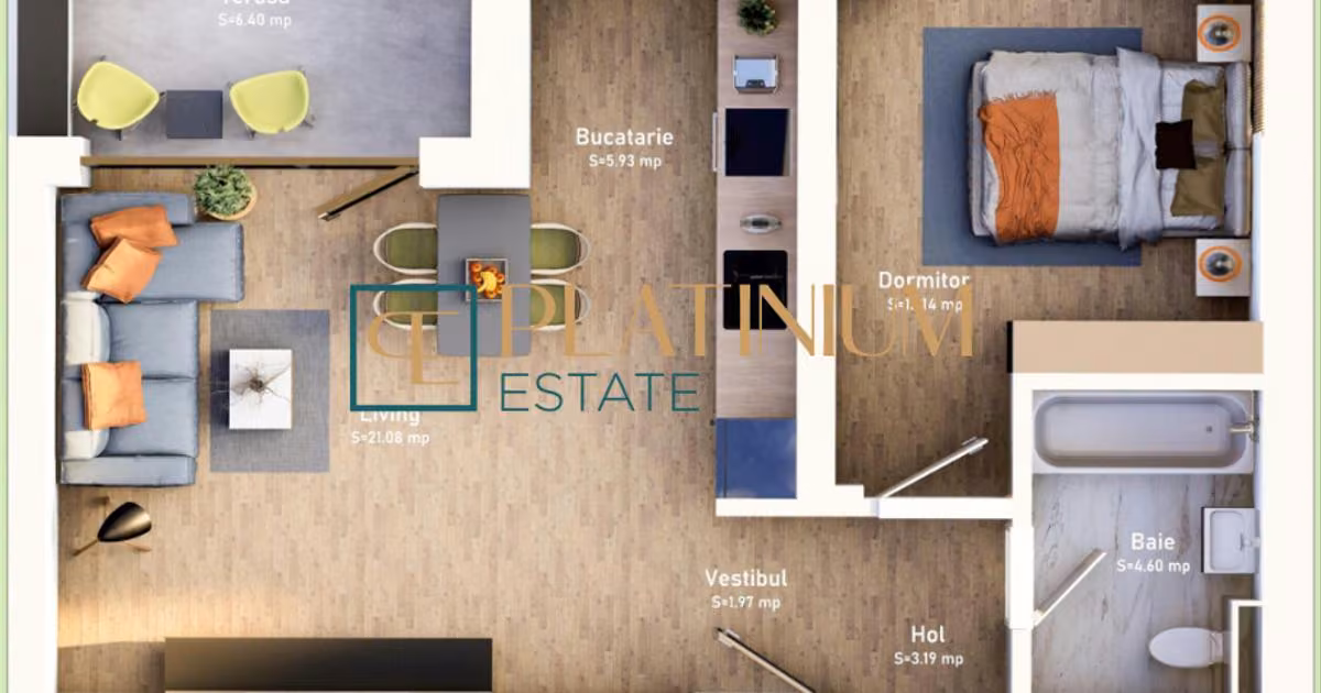 Apartament de vânzare cu 2 camere în zona Mehala, Timișoara