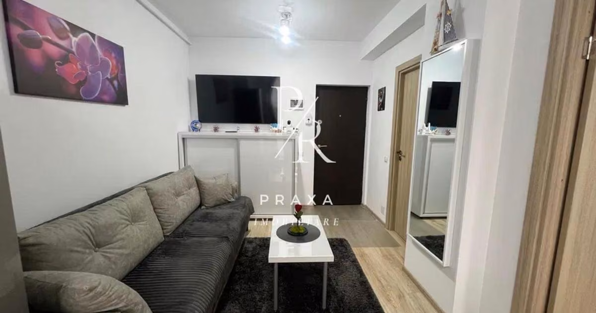 Apartament de vânzare cu 2 camere, mobilat în Florești