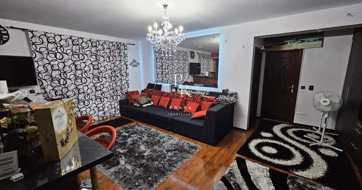 Apartament de vânzare cu 2 camere, mobilat în Florești