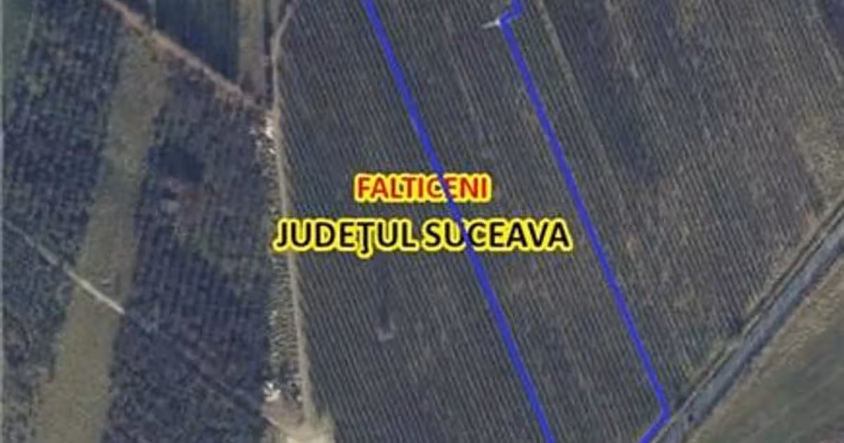 Teren Construcții intravilan de vânzare de 33800 mp, în Fălticeni