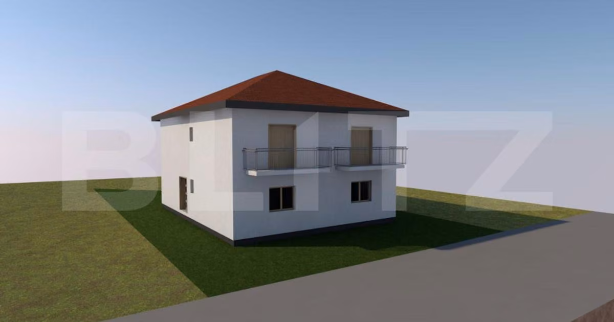 Duplex de vânzare cu 4 camere în Florești