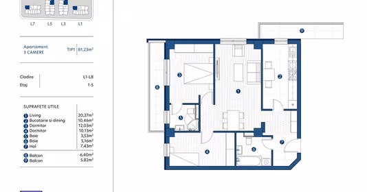 Apartament Galata